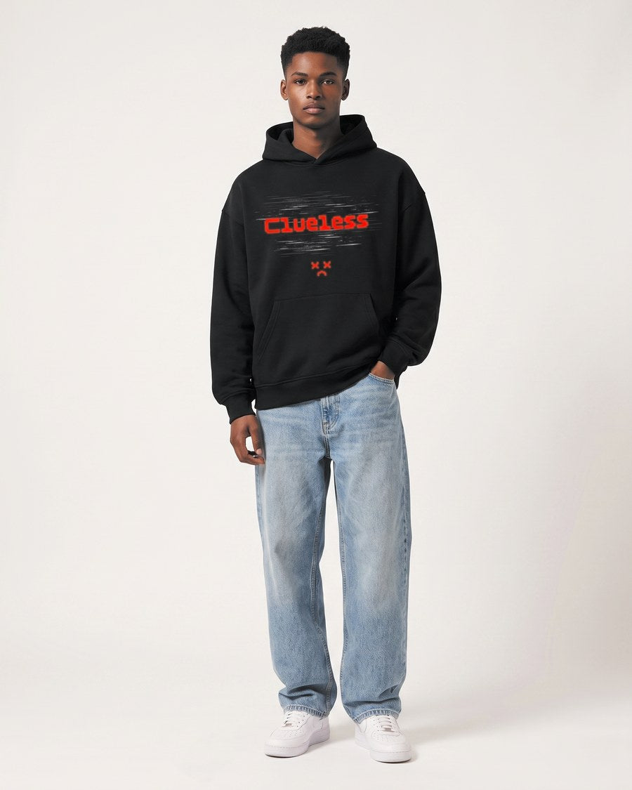 Clueless “ERROR 404” Oversized Hoodie, view 3
