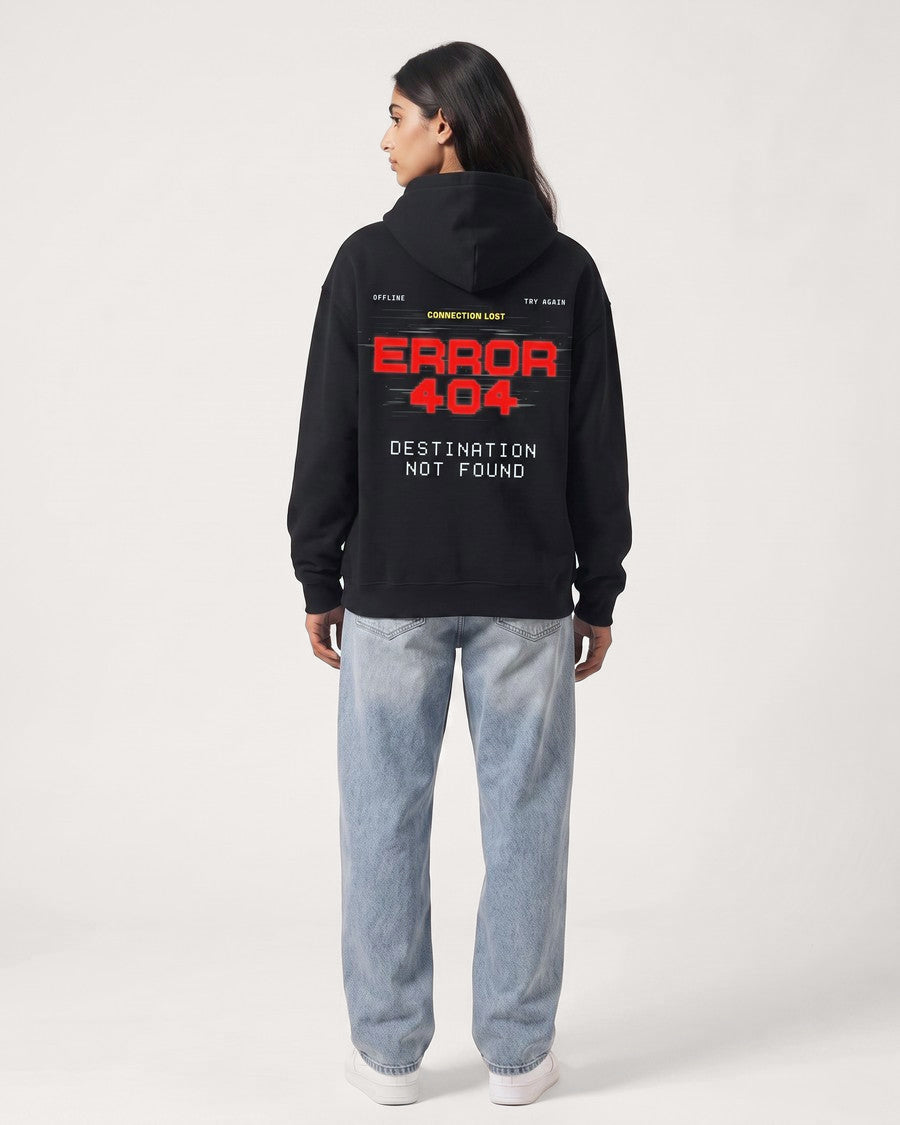 Clueless “ERROR 404” Oversized Hoodie, view 8
