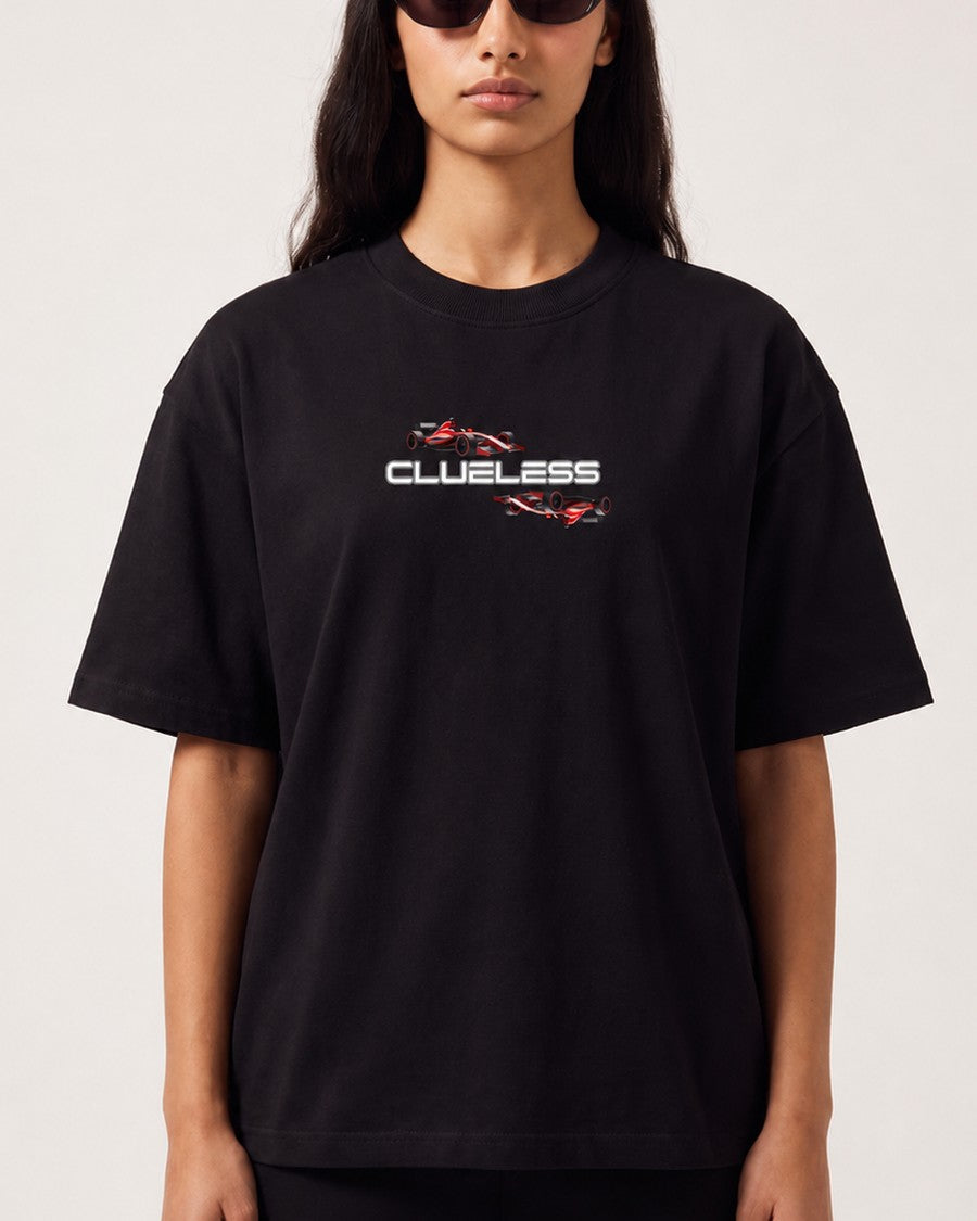 Clueless Maranello Racing Oversized T-Shirt, view 5