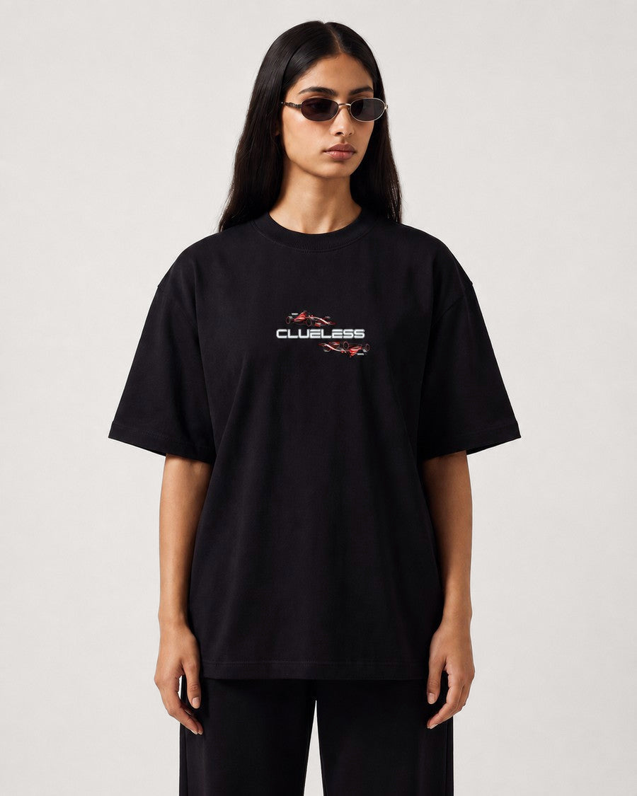 Clueless Maranello Racing Oversized T-Shirt, view 6