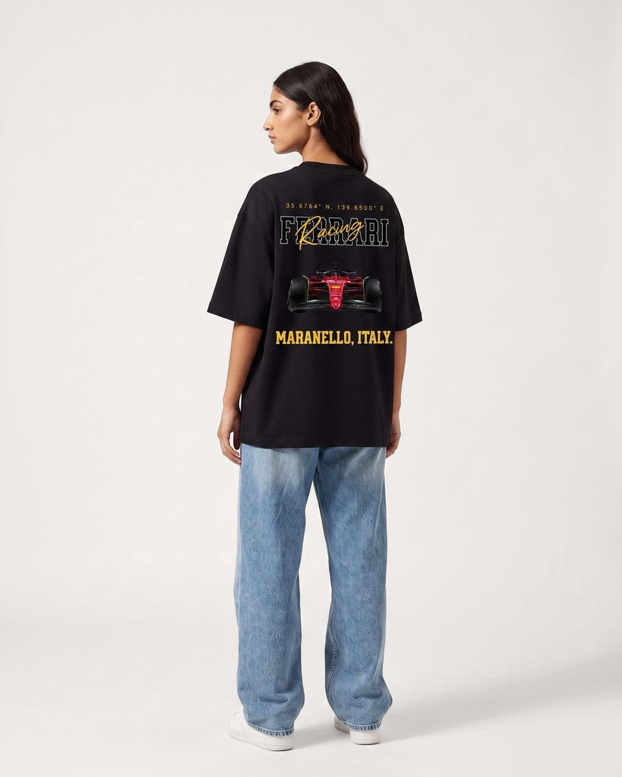 Clueless Maranello Racing Oversized T-Shirt, view 8