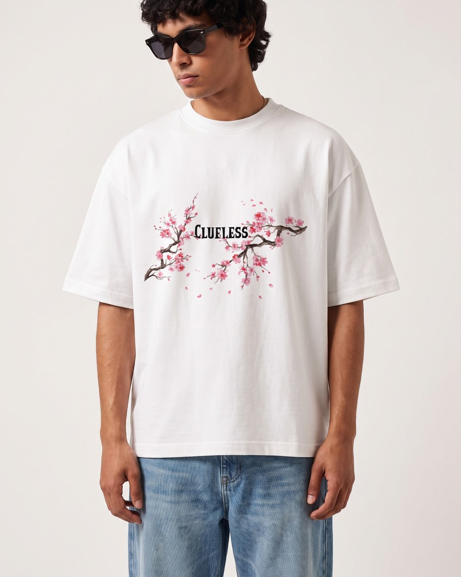 Clueless Sakura Oversized T-Shirt, view 2