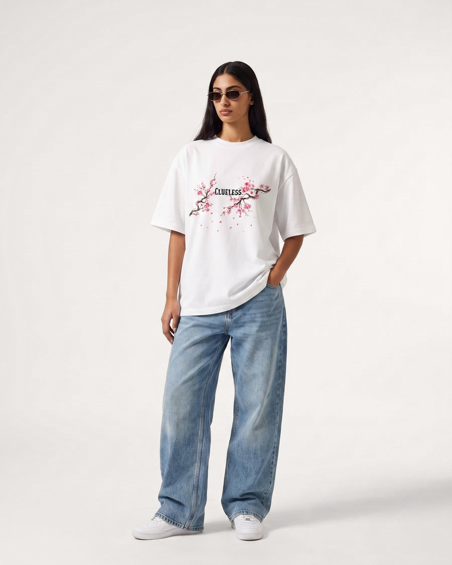 Clueless Sakura Oversized T-Shirt, view 7