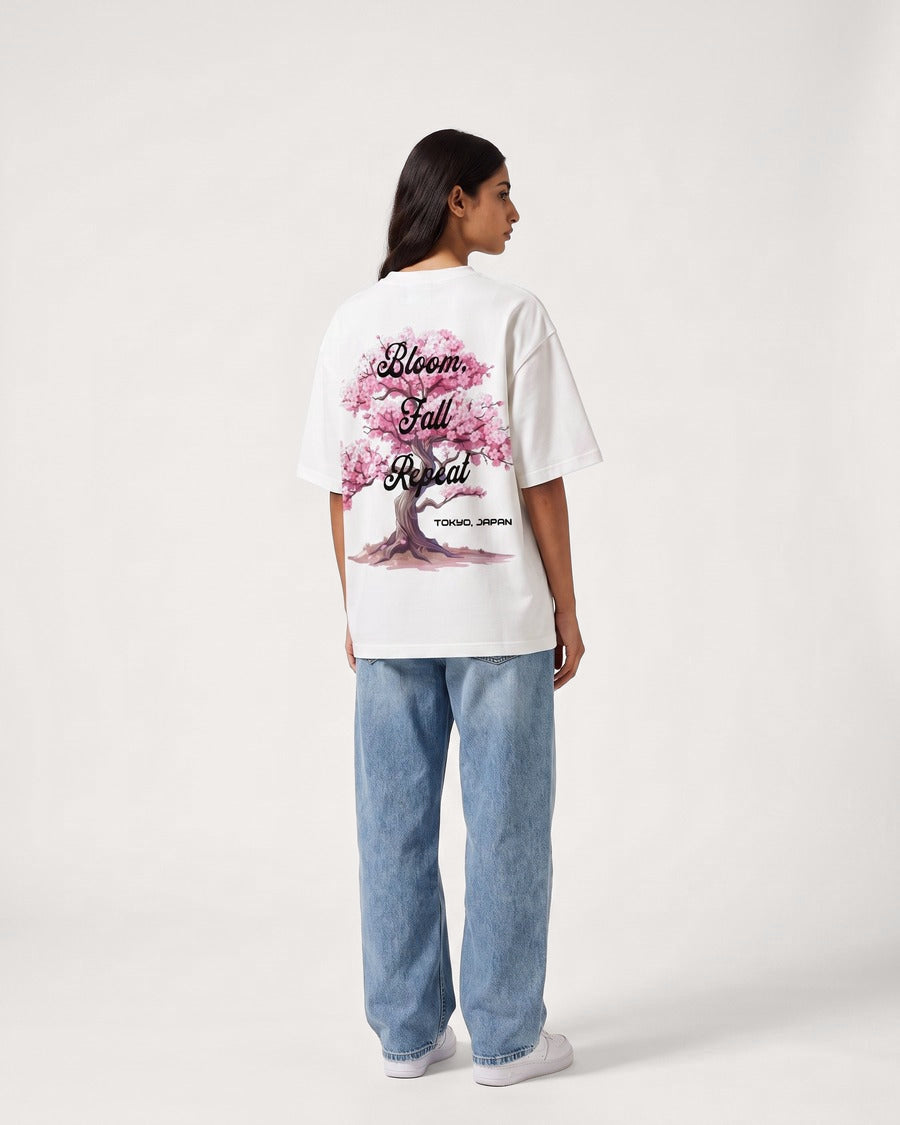Clueless Sakura Oversized T-Shirt, view 8