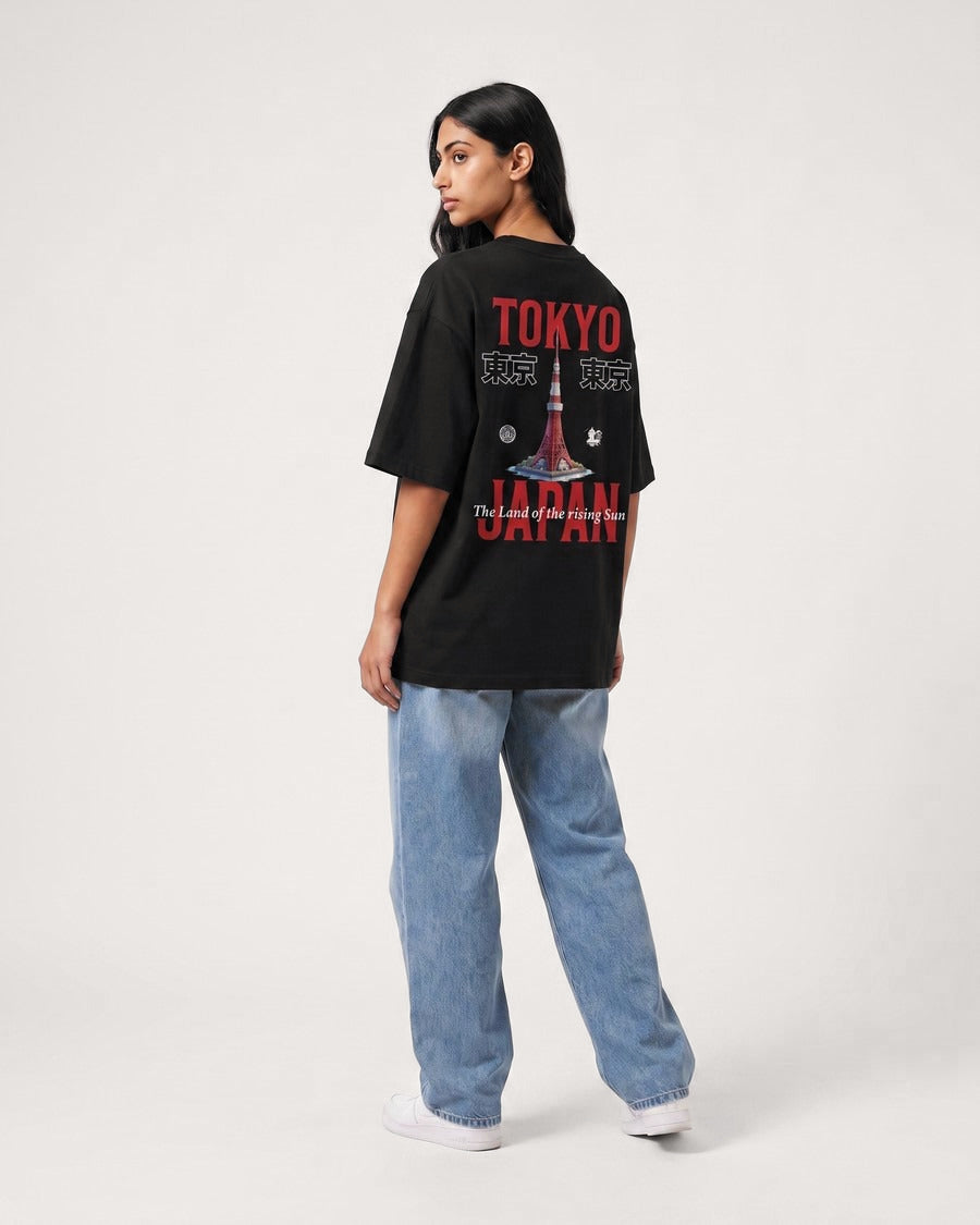 Tokyo City Oversized T-Shirt, view 8