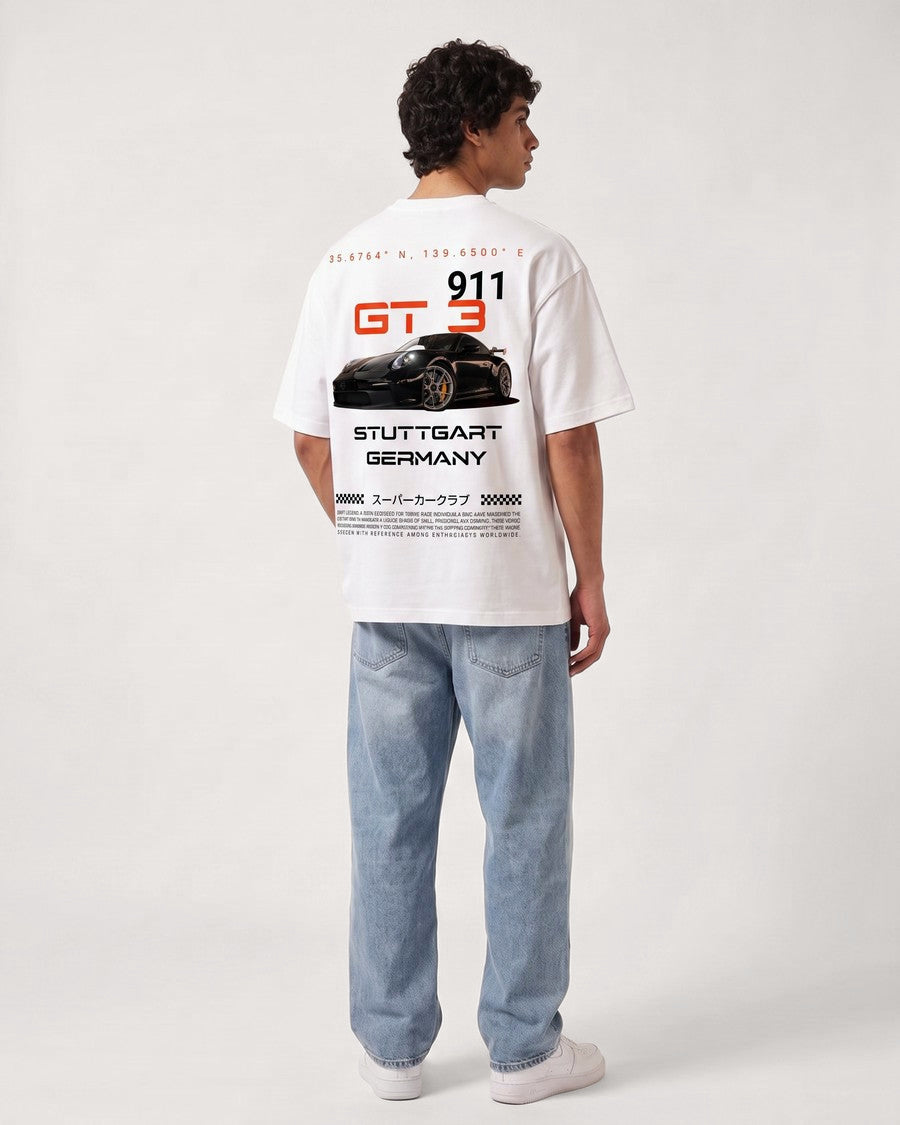 Clueless GT3 Stuttgart Oversized T-Shirt, view 4
