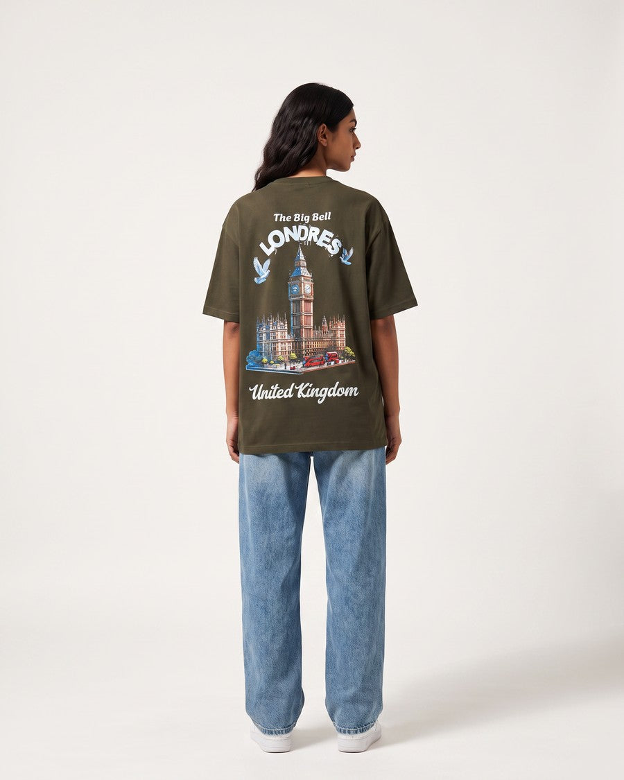 London Big Bell Oversized T-Shirt, view 8