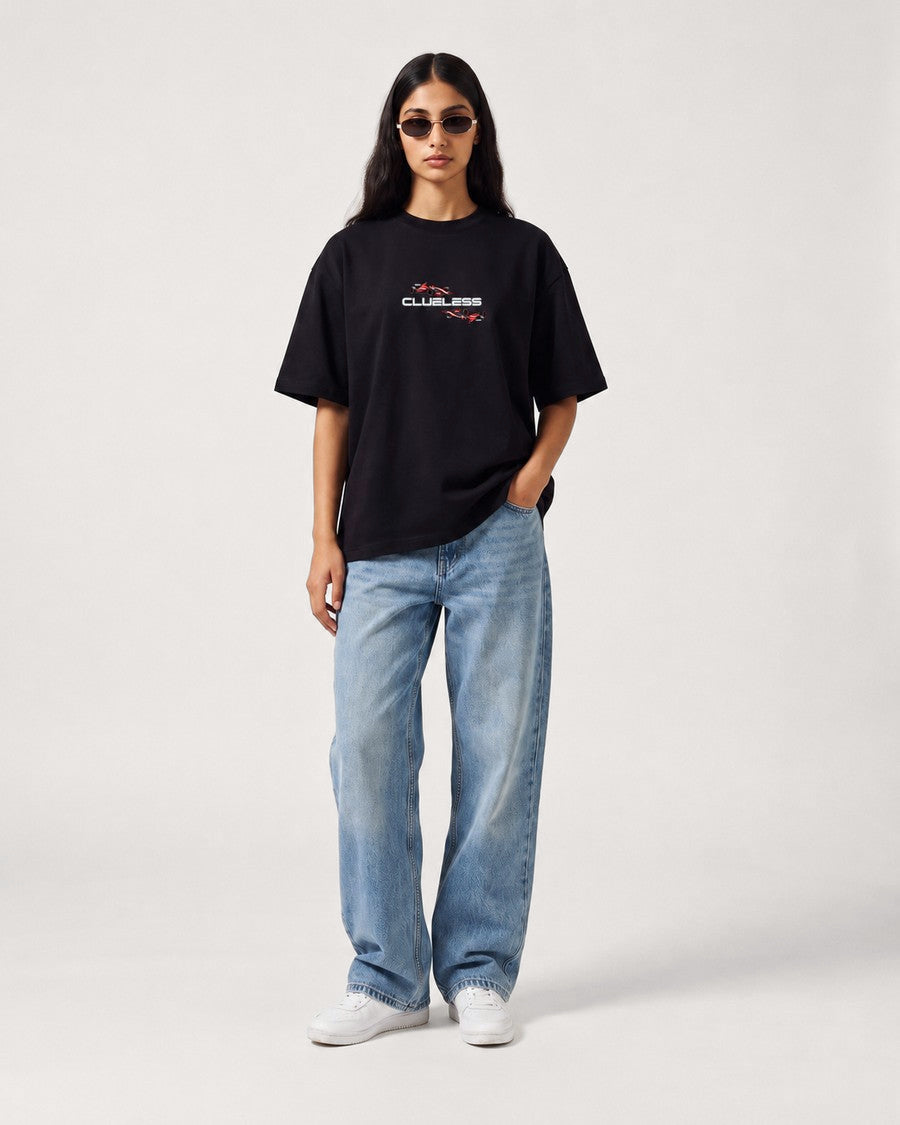 Clueless Maranello Racing Oversized T-Shirt, view 7