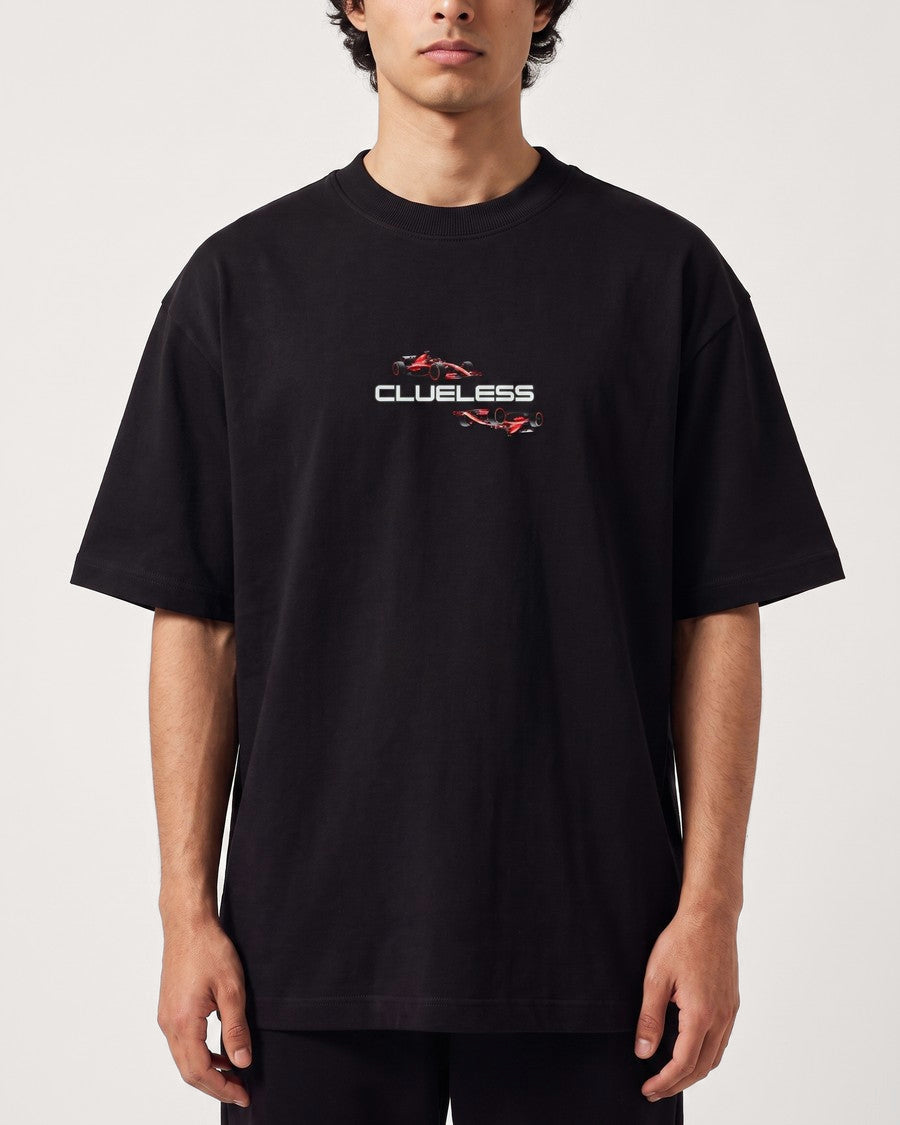 Clueless Maranello Racing Oversized T-Shirt, view 1