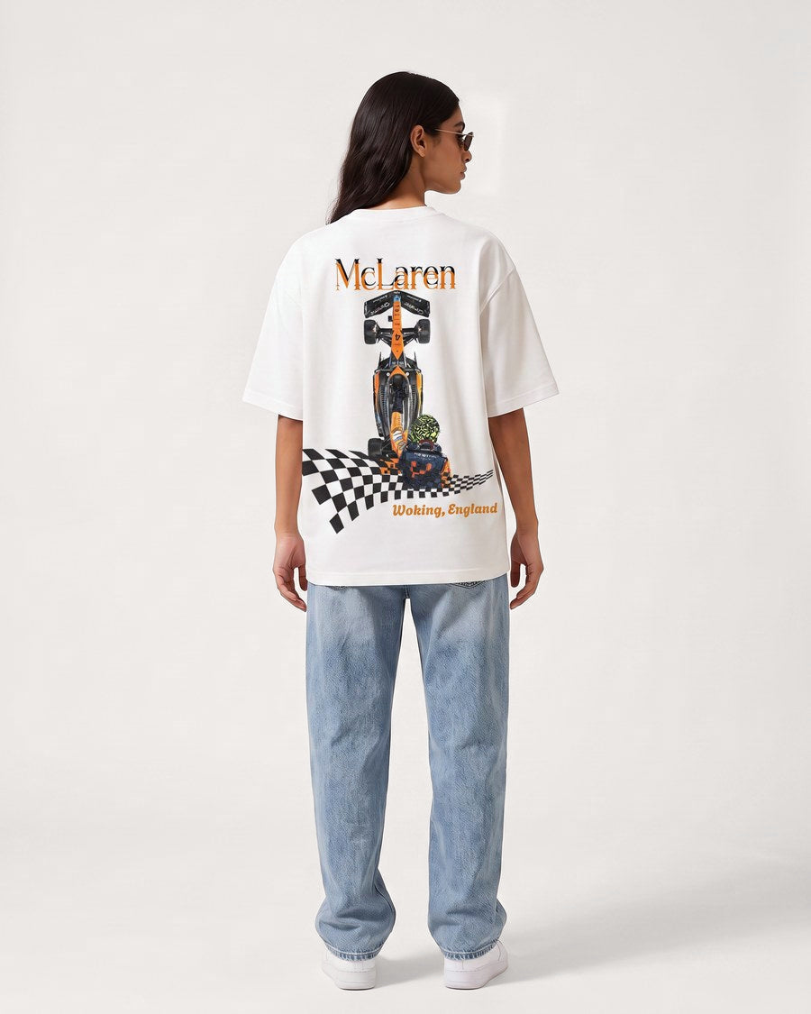 Clueless McLaren Gridline Oversized T-Shirt, view 8