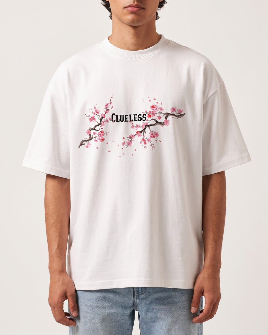 Clueless Sakura Oversized T-Shirt, view 1