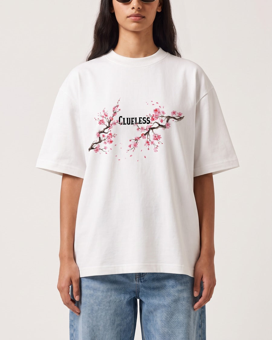 Clueless Sakura Oversized T-Shirt, view 5