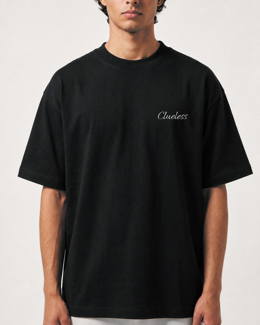 Clueless “WARNING” Oversized T-Shirt, view 1