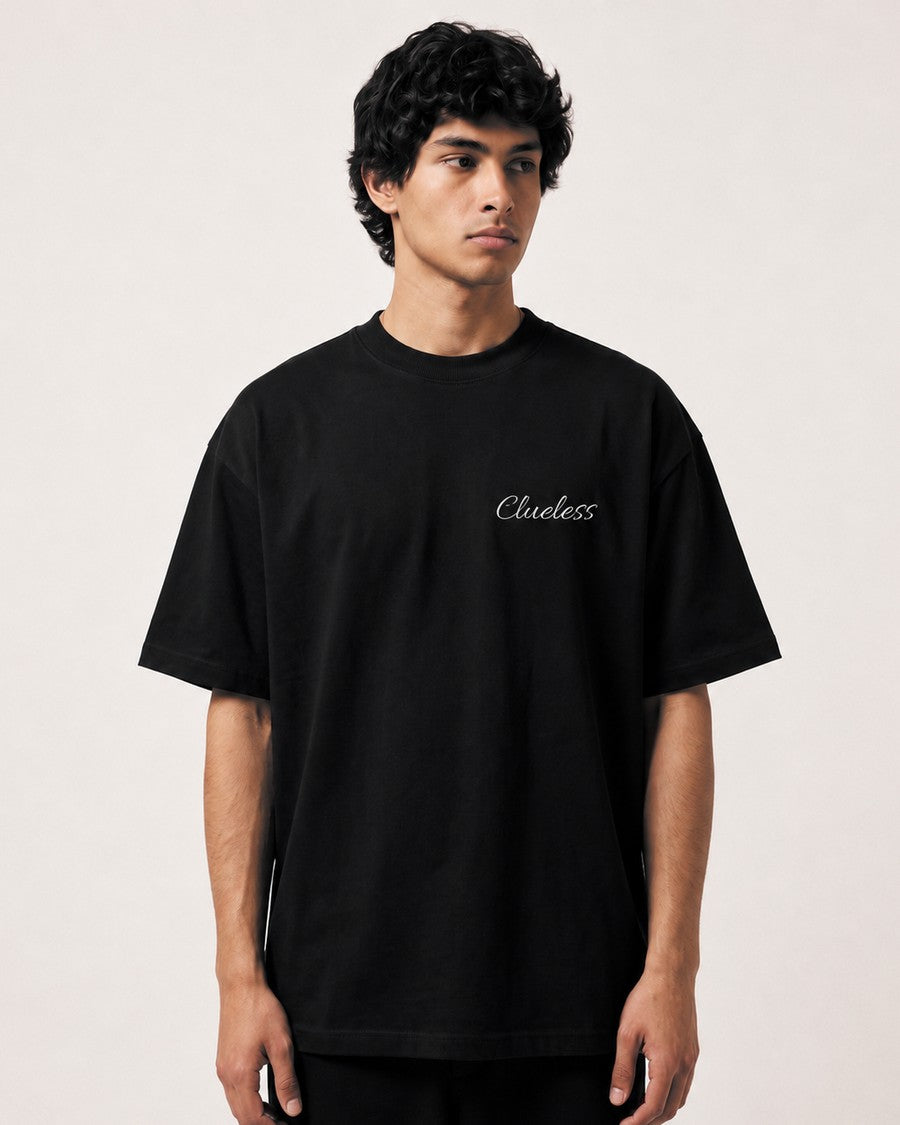 Clueless “WARNING” Oversized T-Shirt, view 2