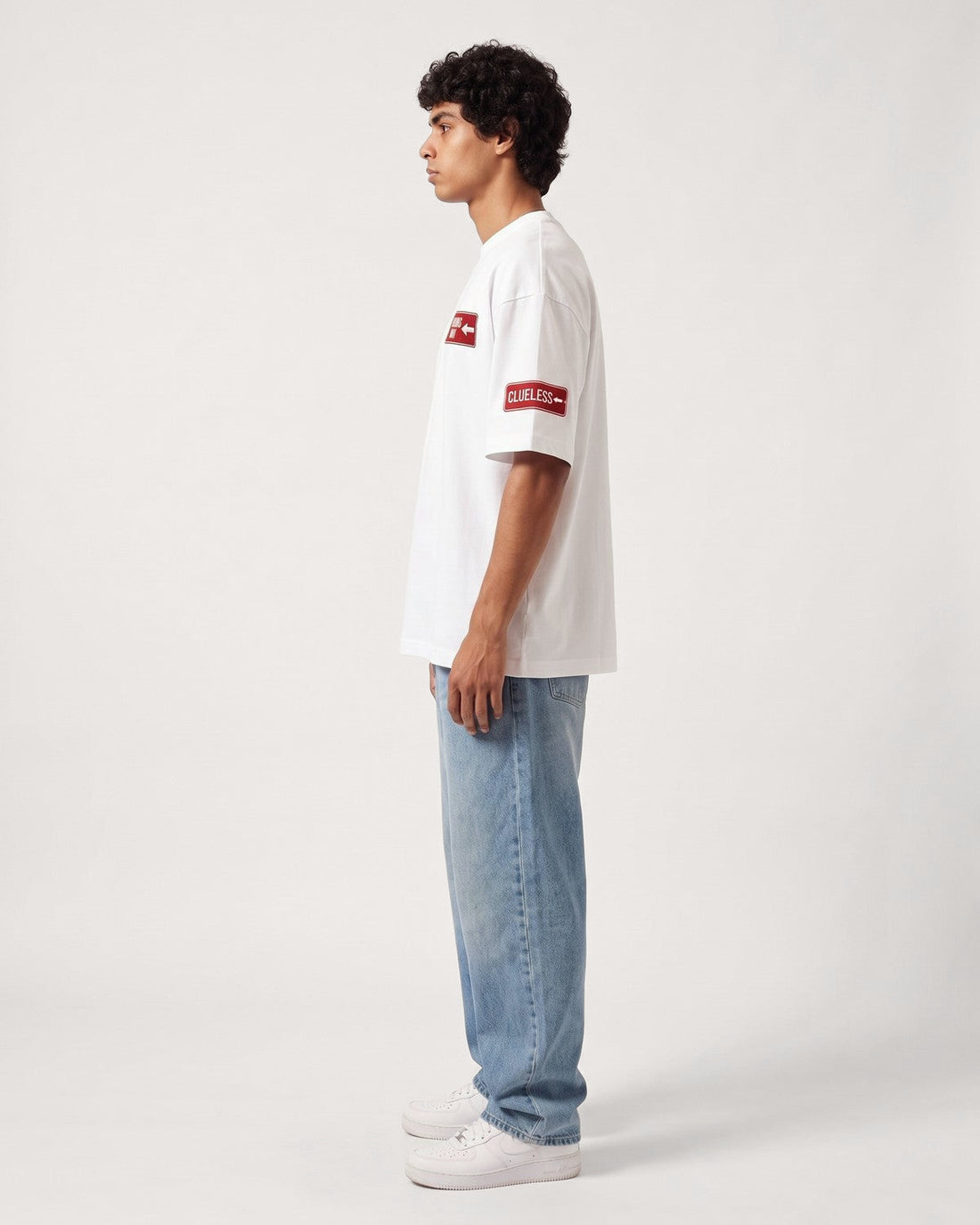 Wrong Way Right Story Oversized T-Shirt, view 9