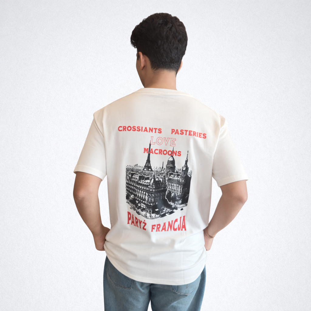 Paris Pâtisserie Oversized T-Shirt - Image 4
