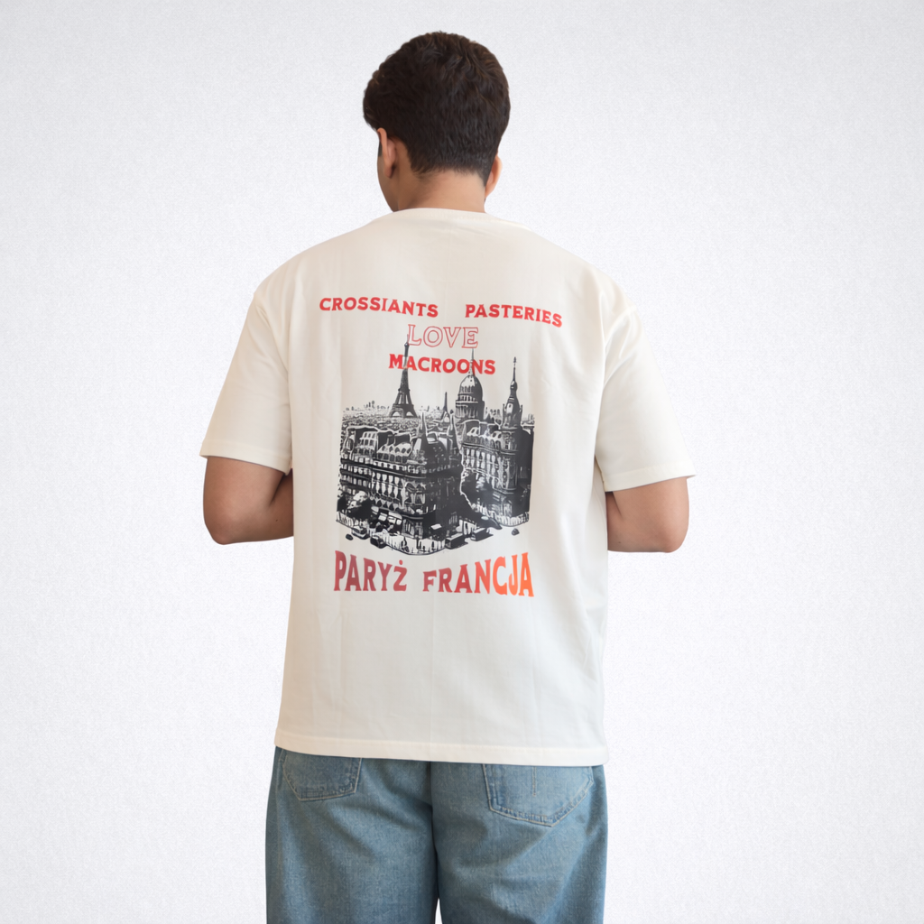 Paris Pâtisserie Oversized T-Shirt - Image 2