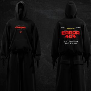 Clueless “ERROR 404” Oversized Hoodie